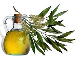 Tea wood oil treatment